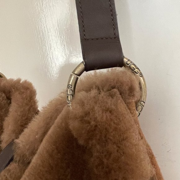 Auc Ugg Australia shearling  hobo/shoulder bag - Picture 13 of 16